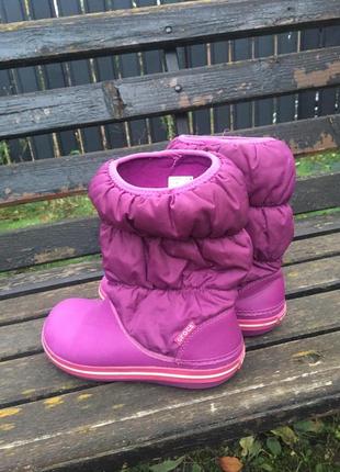 Детские сапоги crocs w5.
