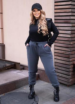 Штани жіночі теплі на флісі