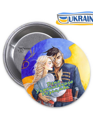 Значок ukraine ua украина слава украине патриотичный