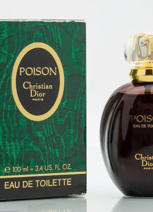 Christian dior poison винтаж 1985г💥оригинал 0,5 мл распив аромата затест