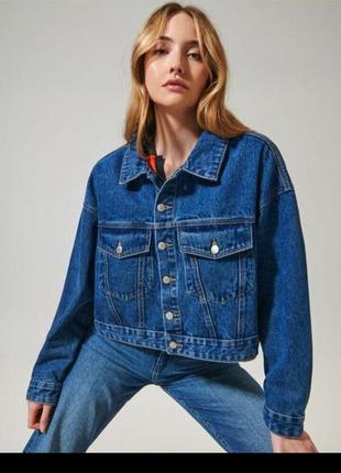 Куртка джинсова оверсайз