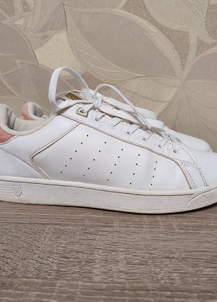 Женские кожаные кроссовки k - swiss size 42