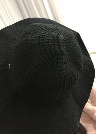 Черная шляпа с широкими полями9 фото