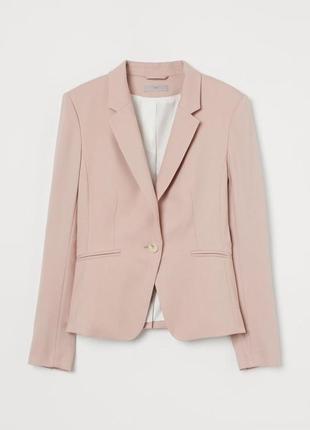 Піджак h&m ніжно-рожевий новий
