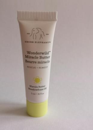 Кремовий бальзам для обличчя та тіла drunk elephant wonderwild miracle butter, 5 мл