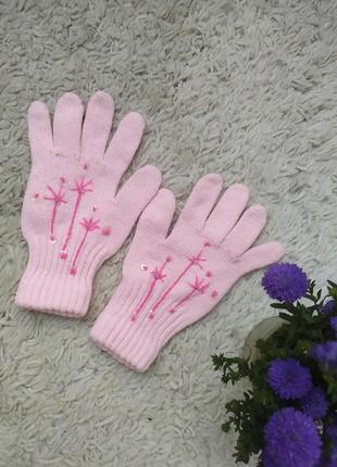 Перчатки для девочки подростка