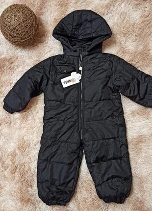 Дитячий суцільний зимовий комбінезон 92,98 см