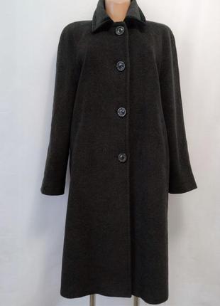 Винтажное шерстяное кашемировое пальто tadon италия /6862/1 фото