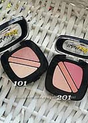 Румяна loreal paris infallible blush sculpt trio тон 201 в наличии
