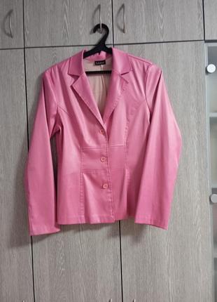 Пиджак розовый с перламутровым отливом secluction  сша2 фото