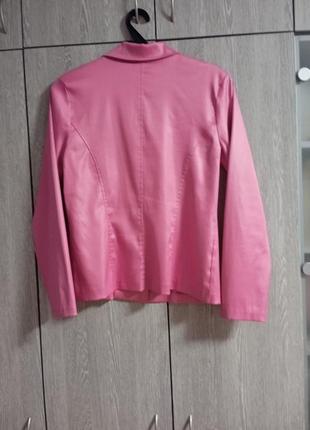 Пиджак розовый с перламутровым отливом secluction  сша6 фото