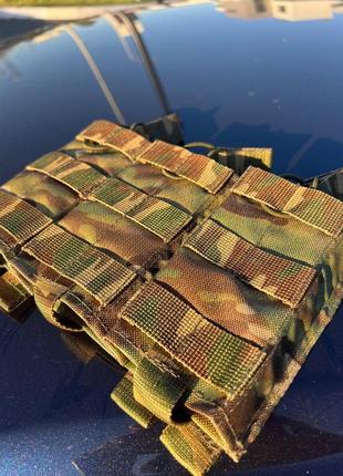 Подсумок для магазина тройной ак cordura мультикам molle multicam6 фото