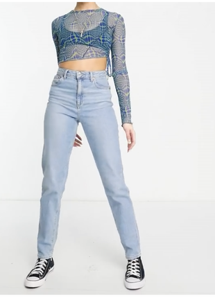 Джинси slim mom від asos