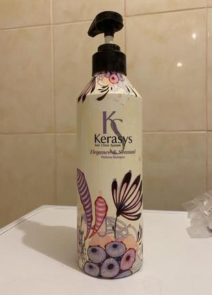 Парфумований шампунь для волосся kerasya elegance & sensual