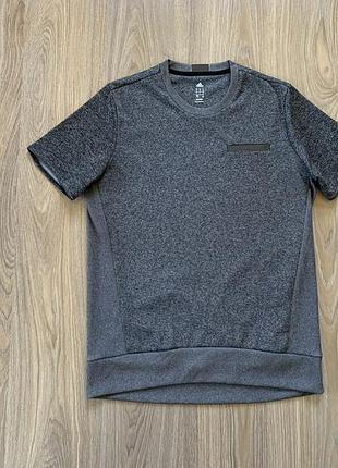 Мужская плотная спортивная футболка джерси с рефлекторами adidas climalite