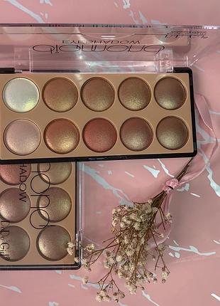 Палетка 10 тіней для повік do do girl diamond eyeshadow