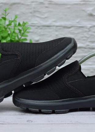 39.5 размер. черные кроссовки, слипоны skechers go walk 3. оригинал7 фото