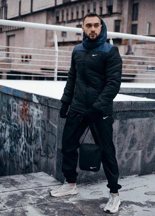 Зимовий комплект куртка+ штани president. барсетка у подарунок!