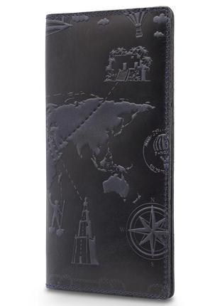 Шкіряний гаманець hi art "7 wonders of the world" wp-03-s19-4013-t002