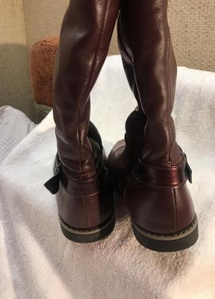 Сапоги, кожаные зима 33 6