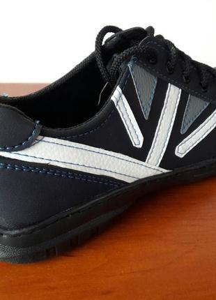 Туфлі чоловічі темно сині - чоловічі туфлі темно сині3 фото