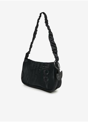 Чёрная сумка adidas originals handbag