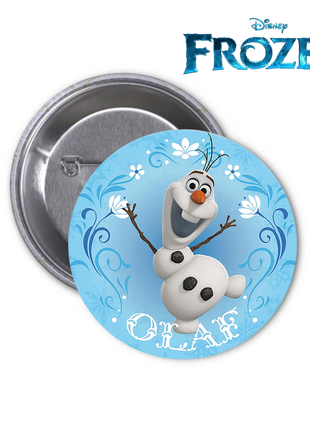 Значок frozen холодное сердце olaf