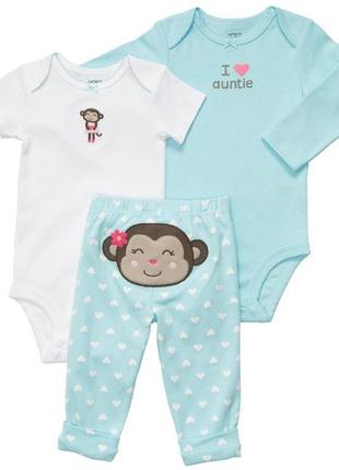 Комплект бодіки і штанці 24м carters