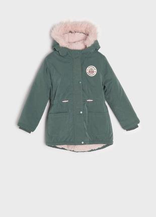 Класна курточка парка з капюшоном 🌸