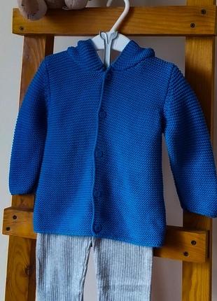 Вязаная кофта с капюшоном next 3