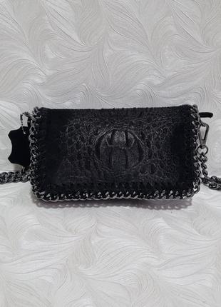 Красива шкіряна сумка vera pelle