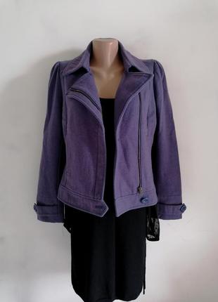 🍁косуха бузкового відтінку 🍁шерстяная укороченная куртка косуха 🍁тёплая куртка в стиле ретро