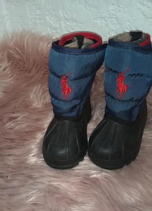 Сноубутси polo ralph lauren 14.5см. обмен
