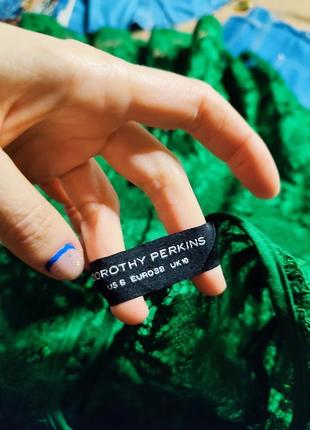 Dorothy perkins платье зелёное гипюр кружево миди классическое нарядное праздничное9 фото
