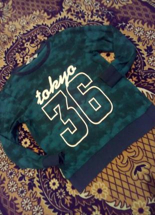 Стильный свитшот для модницы на 8/10лет