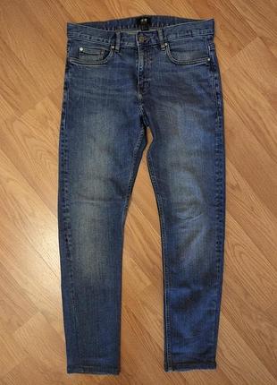 Мужские джинсы h&m denim skinny fit (eur 31)