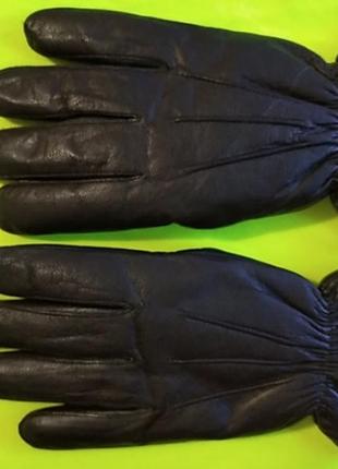 Рукавички ,перчатки шкіряні c&a