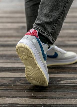 Мужские кроссовки white nike shoes with gold check account 1 x undefended 40-41-42-43-44-45