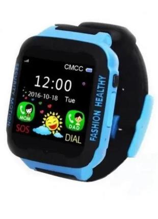 Smart watch k3 черно-синие смарт-часы watch k3 kids1 фото