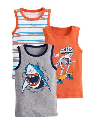 Набор детских маек для мальчика арт. 09