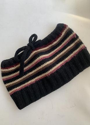 Frankie morello шерстяная шапка/ поваренная повязка/ хомут