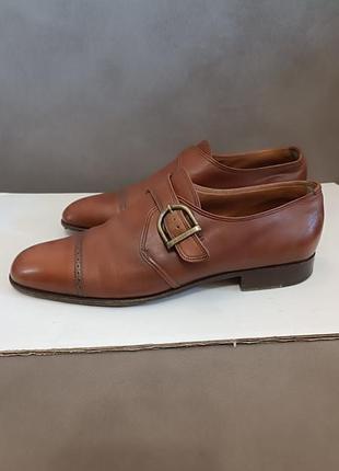 Кожаные туфли ручной работы италия
