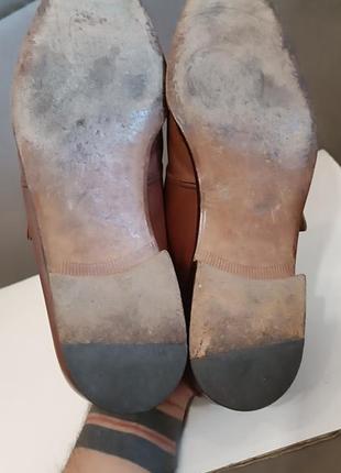 Кожаные туфли ручной работы италия6 фото