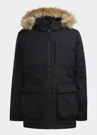 Оригінальна чоловіча парку adidas utilitas hooded parka (gt1699)4 фото