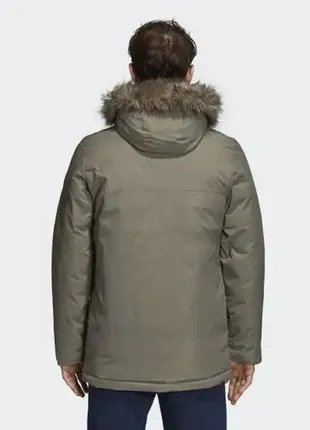 Оригінальна чоловіча парка adidas xploric parka (cy8603)4 фото