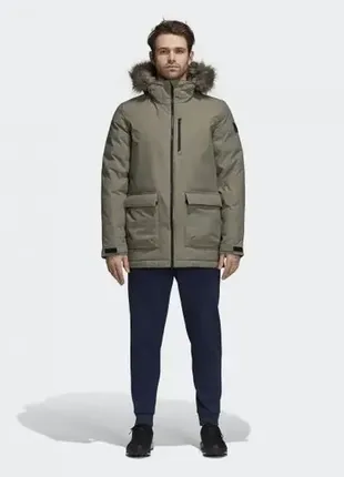 Оригінальна чоловіча парка adidas xploric parka (cy8603)2 фото