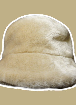 Marks & spencer жіноча шляпа панама шапка  пухнаста капелюх вінтаж ретро трендова  zara h&m  camel next1 фото