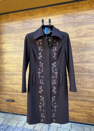 Пальто женское шерстяное миди vero moda размер м1 фото
