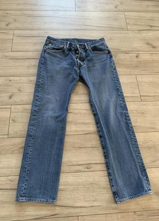 Джинси levis 501 w32 l324 фото