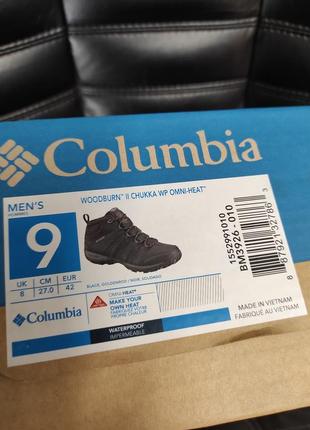 Кожаная обувь ботинки 42р, кожаные columbia
woodburn ii chukka wp omni-heat зима-холодная осень7 фото